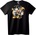NOONEBRAND Тениска Mickey & Minnie Часовник - 2XL, Black