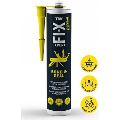 TKK Fi-X EXPERT BOND & SEAL lepidlo 290 ml biele