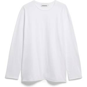 ARMEDANGELS Мъжка блуза с дълъг ръкав ARMEDANGELS Jaames Longsleeve Brushed Longsleeve - White (216-8457-0413)