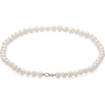 Image 1 of Swan Колие със сладководни бели перли 9-10мм R9L48NW Swan