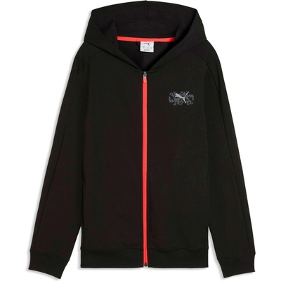 Puma Active Sports Full-zip Hoodie TR B čierna