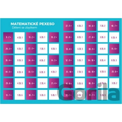 Pexeso: Matematika Dělení se zbytkem Martin Staněk