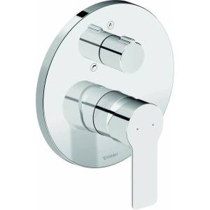 Duravit DC5210012010-Вграден смесител за вана за скрита инсталация D-CODE лъскав хром (DA0044)