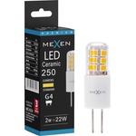 Mexen Oris LED крушка G4, 2W, Топла - 3000K, 250 lm - L115-G4-0230-02 (L115-G4-0230-02)