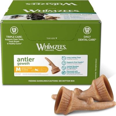 WHIMZEES Parohy dentální M 12-18 kg 66 ks