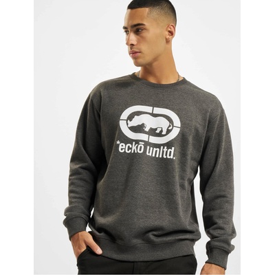 ECKO UNLTD. Худи без качулка Base Sweatshirt charcoal XXLUB-ECKOCN1036-00091 - Черен, размер M