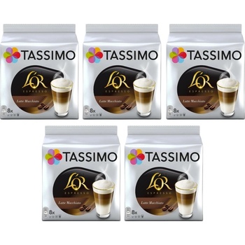 Douwe Egberts Tassimo L'OR Latte Macchiatto 8+8 бр кашон 5 пак