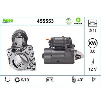 żtartér VALEO 455553