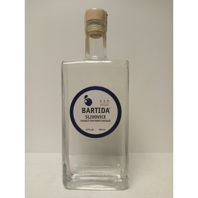Bartida Slivovice 47% 0,7 l (holá láhev)