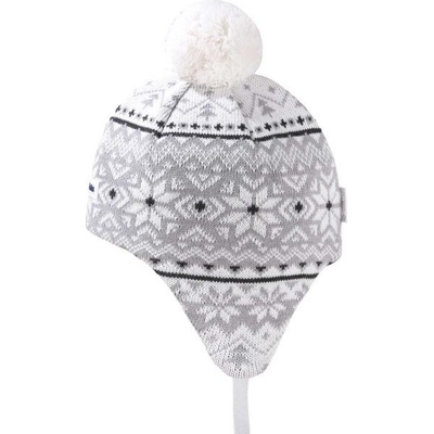Kama Detská pletená merino čiapky BW22 101 prírodne biela