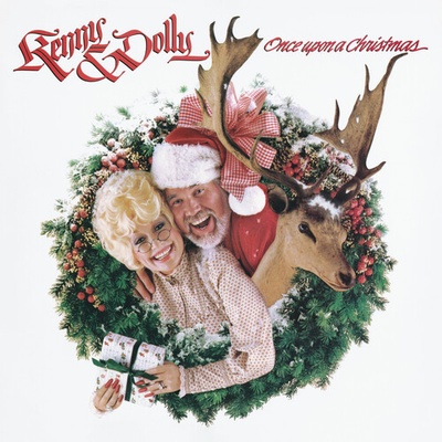 KENNY ROGERS & DOLLY PARTON - Once Upon A Christmas LP