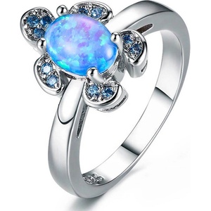 Silenti Jewelry Сребърен пръстен "Костенурка" - 7 - 54.5мм (17.2мм диам. )