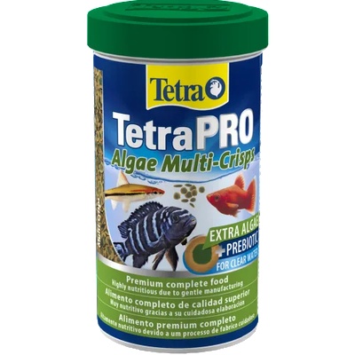 TETRA TetraPRO Algae Multi-Crisps - основна храна за всички видове декоративни рибки на хрупкави дискчета, на растителна основа