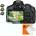 K& F Concept Протектор за LCD дислпей за Canon Rebel T7, T6, T5 стъкло 0, 3 mm 3бр