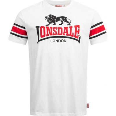 Lonsdale London biele tmavočervené