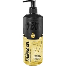 Nishman Shaving Gel 07 žlutý gel na holení 400 ml