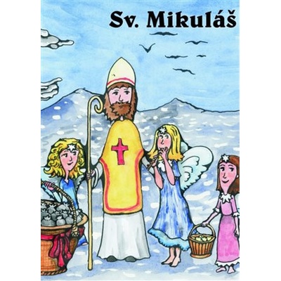 Omalovánky Sv. Mikuláš Markéta Žižkovská