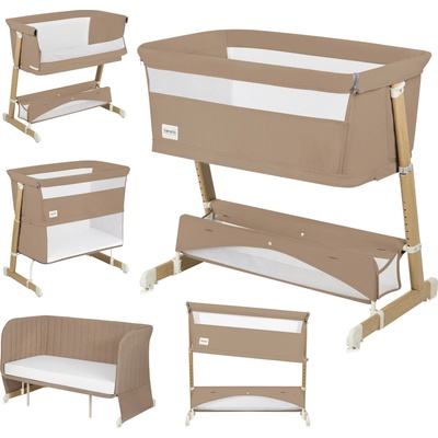 Lionelo Postieľka THOMI PLUS BEIGE CARMEL