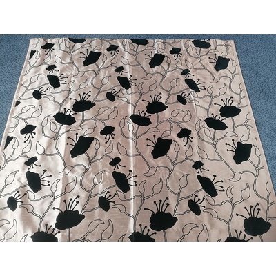 Dekorační závěs Symphonie hnědá 144x245 cm 144x245 cm