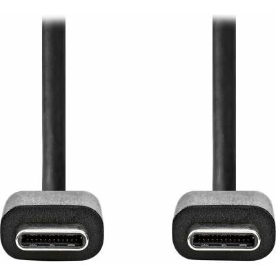 Nedis CCGL60700BK30 USB 2.0/ zástrčka USB-C - zástrčka USB-C/ 60 W/ 480 Mbps 3m černý