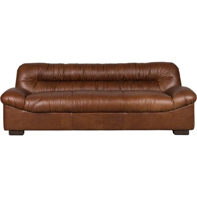 Dutchbone Кафяв кожен диван 214 cm Douglas - Dutchbone (1000908)