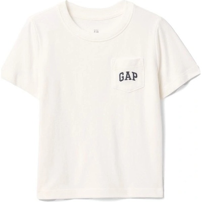 GAP Baby tričko Pocket Bílá