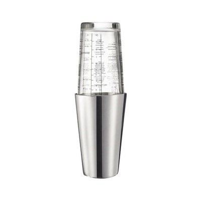 WESTMARK Šejkr Boston 3dílný, skleněný Boogie 350 ml