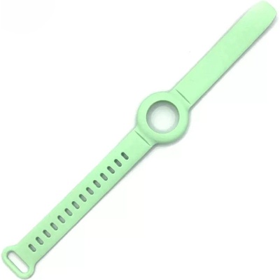 JC Силиконова каишка за Apple AirTag - JC AirTag Silicone Band (зелен)