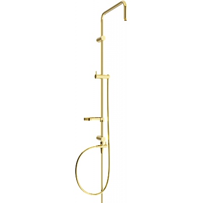Mexen X колона за душ, златна - 7939199-50 (7939199-50)