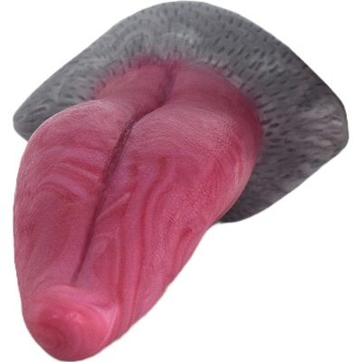 Faak Dragon Tongue Dildo 21,5 x 5,6 cm červené