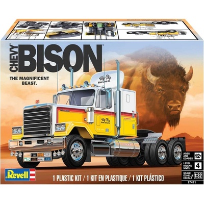 Revell Monogram/ Chevy Bison Semi Truck 1:32