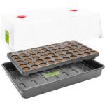 ROOT! T ROOTiT Dry Peat Free 60 Комплект Мини оранжерия с тавичка със субстрат 60 гнезда (61120102)