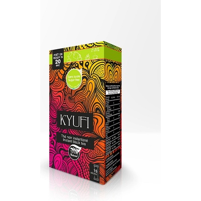 KYUFI Instant Black tea 15 x 0,9 g