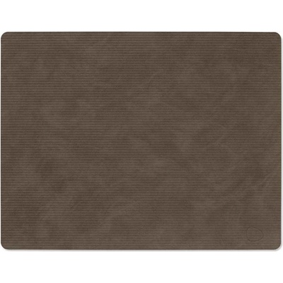 LIND DNA Подложка за маса SQUARE CORDUROY 35 x 45 cm, хайвер, кожа, LIND DNA (LIND992694)
