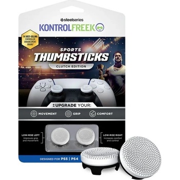 KontrolFreek Clutch (White) PS4/PS5 Extended Controller Grip Caps