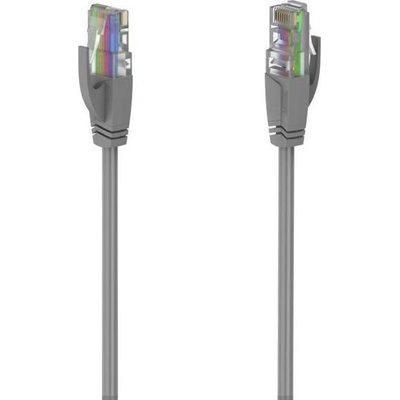 Hama 00200662 мрежов кабел Сив 1, 5 м Cat5e U/UTP (UTP) (002006620000) (002006620000)