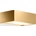 DECOR WALTHER Стенна лампа Box LED 2700K 15 см златна мат (0333082)