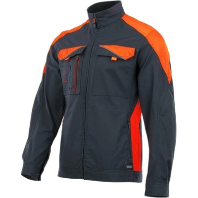 Sara Workwear Strečová blůza Neoflex grafitová oranžová