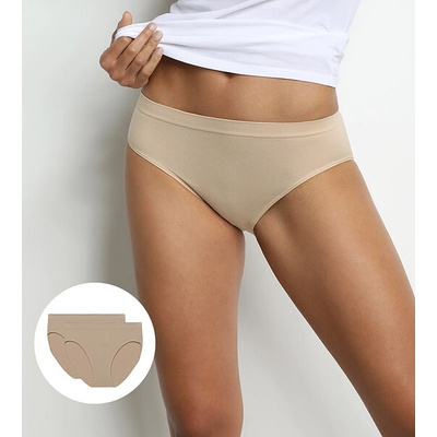 DIM BODY TOUCH MIDI BRIEF 2x DI000DFQ čierna béžová