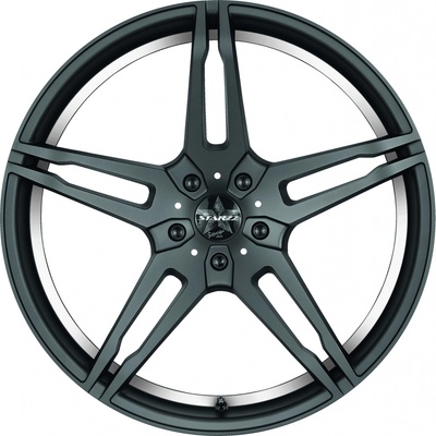 Barracuda Starzz 8,5x19 5x112 ET40 black polished trim white