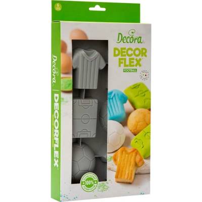 Decora Silikonová forma Fotbal 30x17xv 3 cm