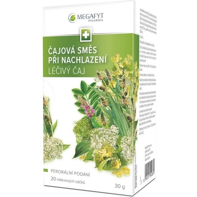 MEGAFYT Čajová směs při nachlazení 20 sáčků