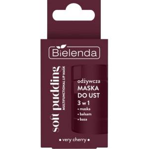 Bielenda soft pudding Подхранваща маска за устни 3в1, Много череша, 12 г