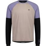 Mons Royale Мъжка фланелка с дълъг ръкав за колоездене Mons Royale Tarn Merino Bike Wind Jersey Cycling jersey - Cinder / Blue Granite / Black (056-3549-0511)