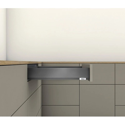 BLUM Merivobox M 450 mm, 40 kg, Orion šedá, Inserta