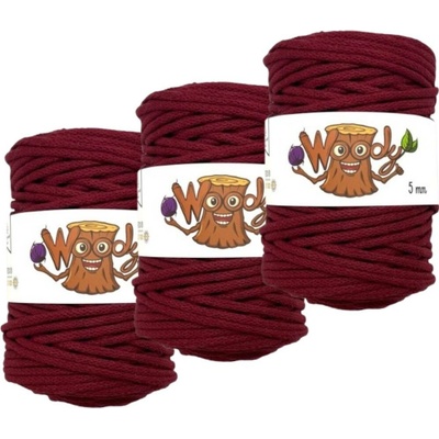 Woody Crafts 3x Woody 5 mm – Vínová (100m)