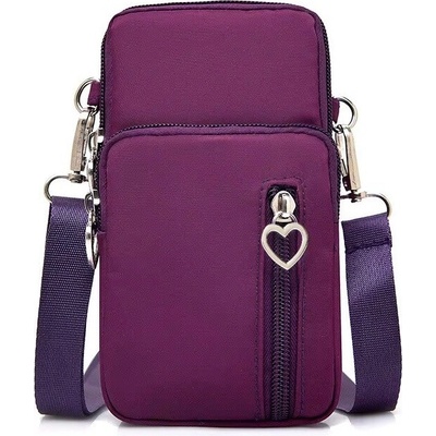 Dámska crossbody kabelka 4v1 Fialová