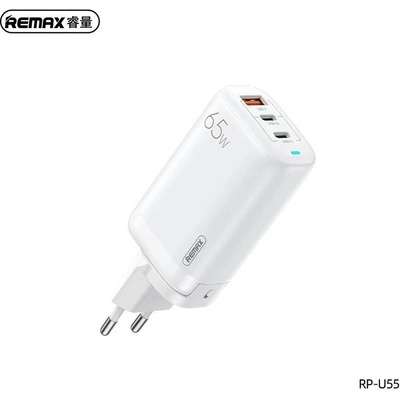 REMAX Зарядно / адаптер USB-A / USB-C, GaN, PD, 65 W (193312)