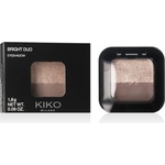 KIKO Bright Duo Eyeshadow 1, 8 g нюанс 12 Coral/Dark Brick