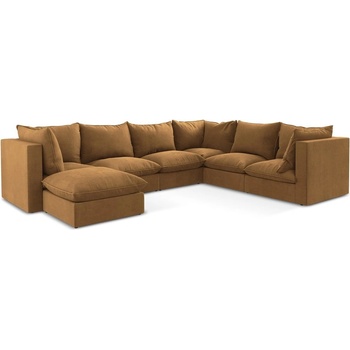 makamii Теракотен ъглов диван (десен ъгъл/U форма) Manao - Makamii (MANAO_UL_41_P1_C3)